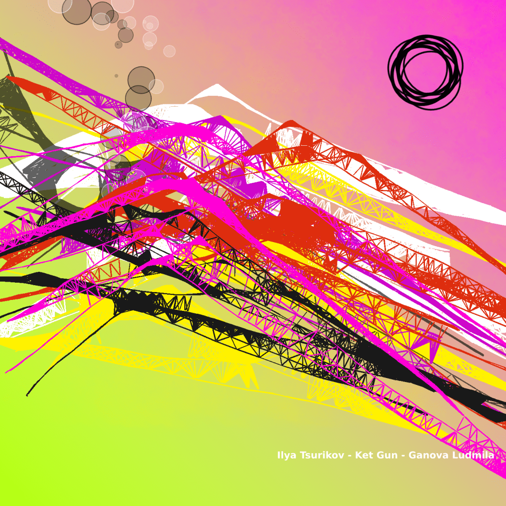 Художник Цуриков Илья - Горный Алтай Цифровая Живопись / Artist Tsurikov Ilya Mountain Altay Digital Art