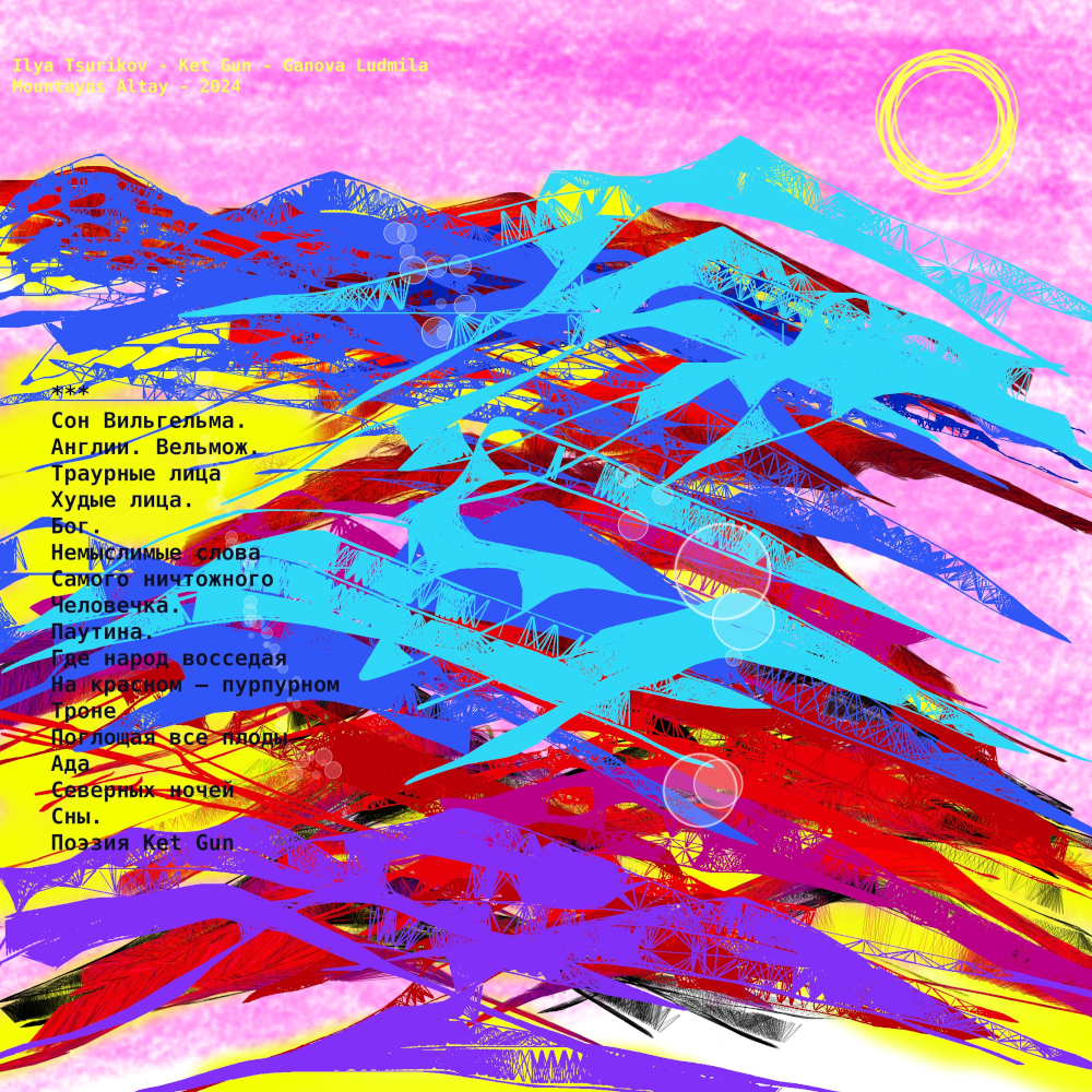 Арт Директор Ганова Людмила, Поэт Ket Gun, Художник Цуриков Илья Современное Искусство 21 века